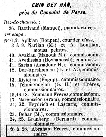 Annuaire Oriental - 1909