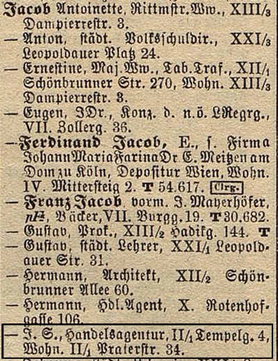 Lehmann’s Vienna Directory, 1924