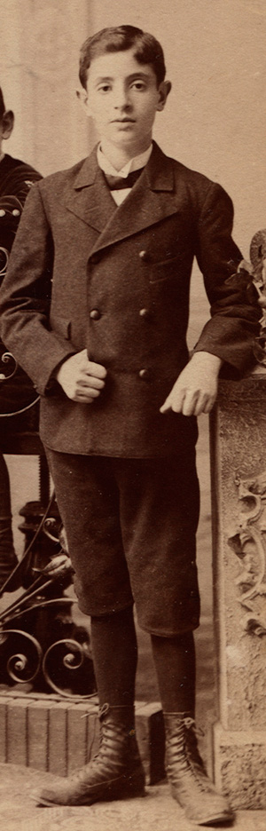 Isak Abraham, age 13, Rustchuk, 1896