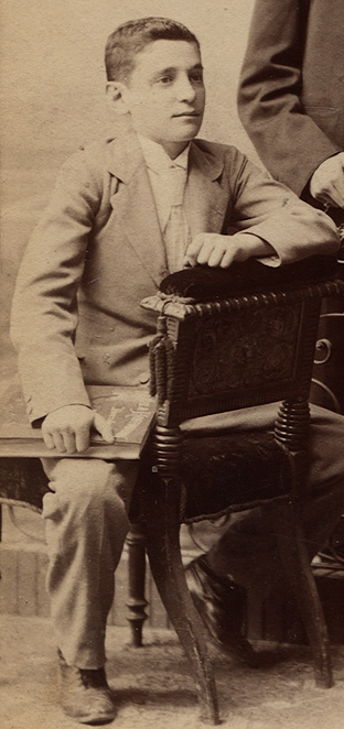 Moritz Abraham, age 15, Rustchuk, 1896