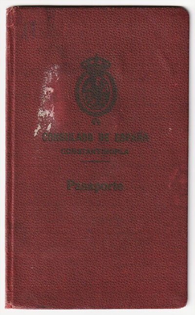 Spanish Passport, 1927