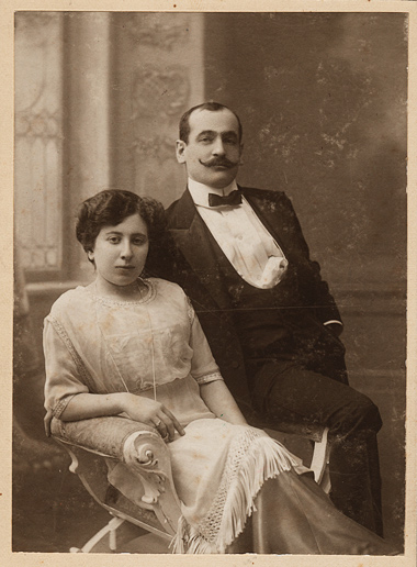 Ronya and Moritz, Constantinople, May 1912