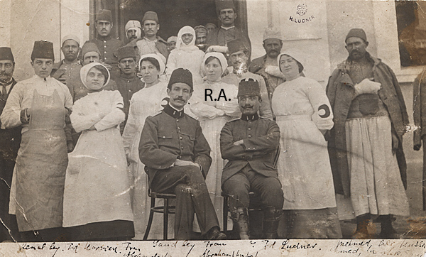 Ronya Datnowksy, Balkan War - 1912