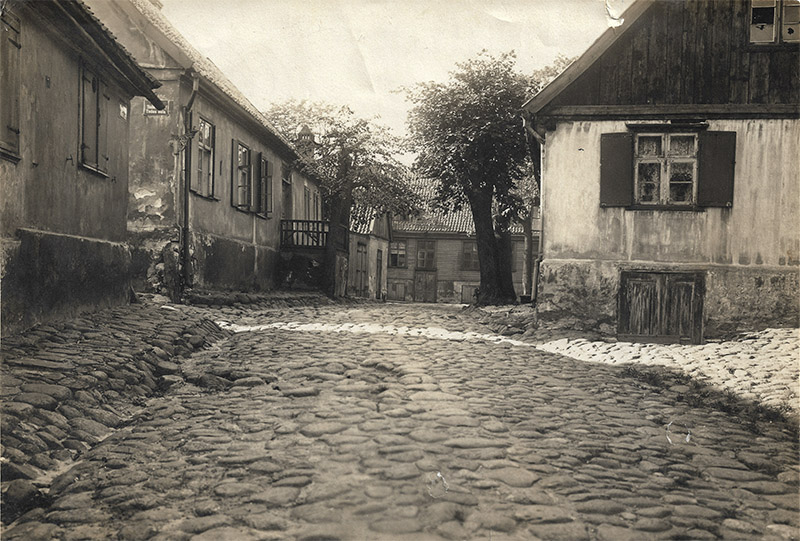 Old district in Libau.
