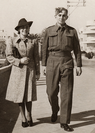 Toni and Yitzhak, Tel-Aviv, 31 March 1943