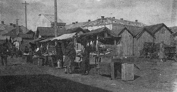 Stalls in Old Sokal
