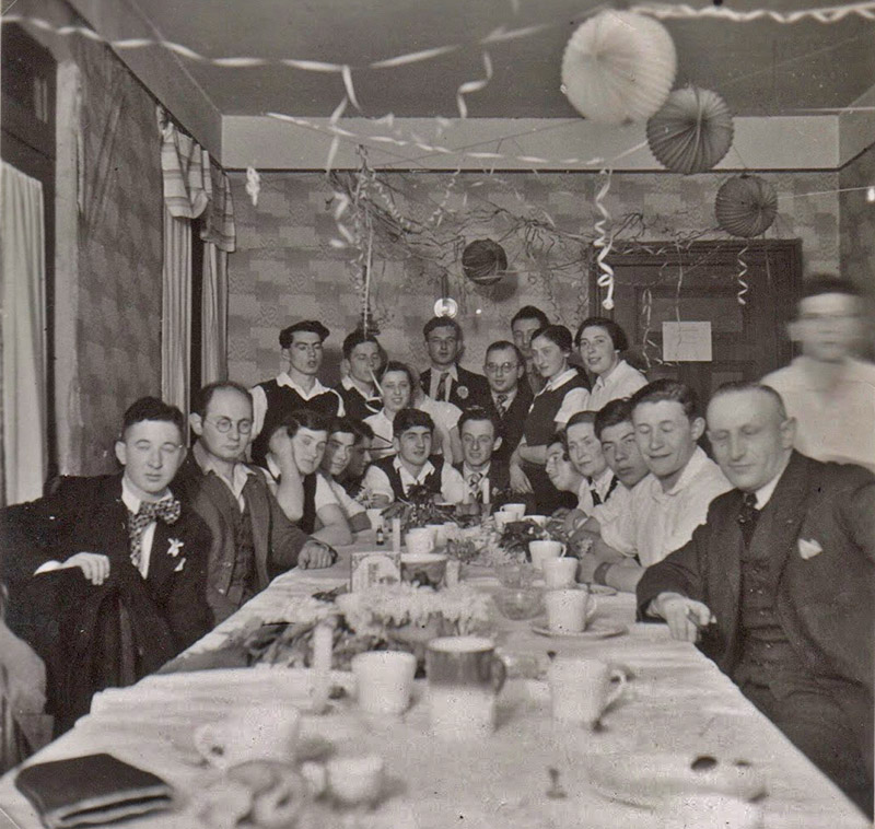 Shabbat Dinner, October 16, 1936.