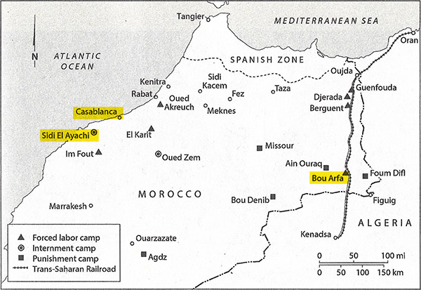 Vichy camps in Morocco.